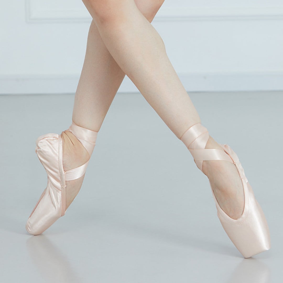 satin ballet shoes