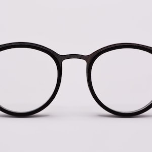 1/3 BJD Glasses | 10cm Plush Doll and 8-inch Head Compatible | Round & Double Bridge Eyewear