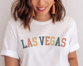 Las Vegas T-Shirt, Retro Tshirt, Vintage Shirt, Cute Vegas Tee, Nevada Shirt, State Shirt, Gift For Her, Home State Shirt, Nevada Unisex Tee