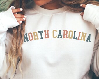 Nc Sweatshirt Etsy