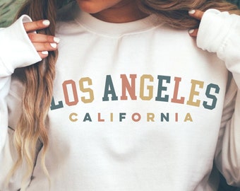Los Angeles Sweatshirt, California Sweatshirt, West Coast Shirt, California Shirt, California Sweater, Sweatshirt, California Pullover