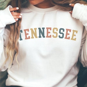Tennessee Sweatshirt, Tennessee Crewneck Sweatshirt, Tennessee State Sweatshirt, Retro Sweatshirt, Vintage Sweatshirt, Tennessee Shirt