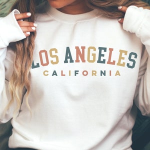 Los Angeles Sweatshirt, California Sweatshirt, West Coast Shirt, California Shirt, California Sweater, Sweatshirt, California Pullover