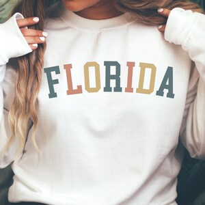 Florida Sweatshirt, Florida Crewneck, Retro Sweatshirt, Vintage Sweatshirt, Vintage Crewneck, Florida Shirt, Florida T Shirt