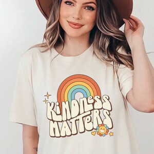 Kindness Matters Shirt, Be Kind Teacher Shirt, Retro Be Kind Shirt, Boho Kindness Shirt, Positive Vibes, Teacher Day Gift, Christian Shirt