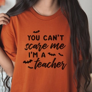Halloween Teacher Shirt, Funny Halloween Teacher Shirt, Cute Halloween Shirt for Teachers, Teacher Team Shirts, Fall Shirt for Teachers