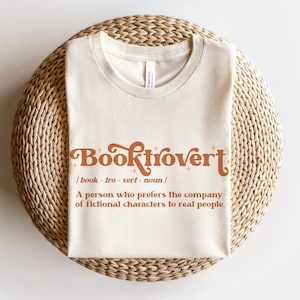 Booktrovert T-shirt, Gift For Book Lover, Book Lover Shirt, Librarian Shirt, Bookcore Shirt, Bookworm Book Nerd Shirt, Reading Teacher Shirt