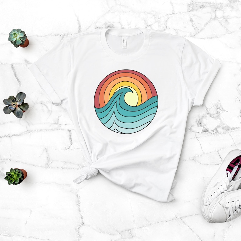 wave shirt design