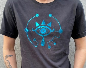 Legende von Zelda Sheikah Schiefer Folie T-shirt