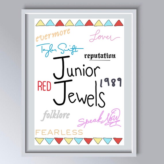 taylor swift junior jewels t shirt