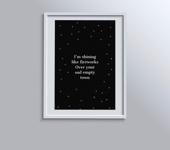 Taylor Swift Dear John Lyrics Poster Etsy Taylor Swift Dear John Lyrics Poster Etsy
