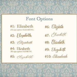 the font options for font options