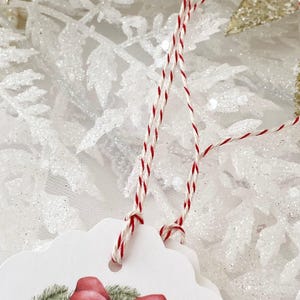 Baked with Love Christmas Tags Labels, Homemade with Love Christmas Tags, From the Kitchen Tags, Holiday Baking Cookie Tags, Candy Cane Tags Bild 2