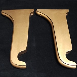 1 set gaten hout staafhouder gordijnbeugels draperie hardware paar 11 inch lang
