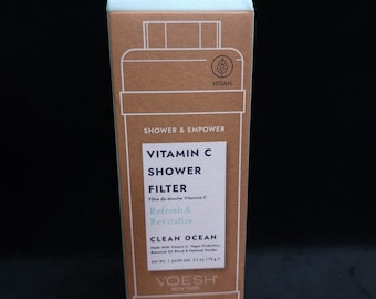 VOESH Vitamin C Duschkopf Wasser Filter Haut & Haar Conditioner Clean Ocean