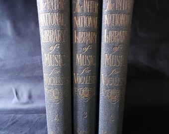 1925 The International Library Of Music Vol Set Opera Oratorium Musik Litteratur