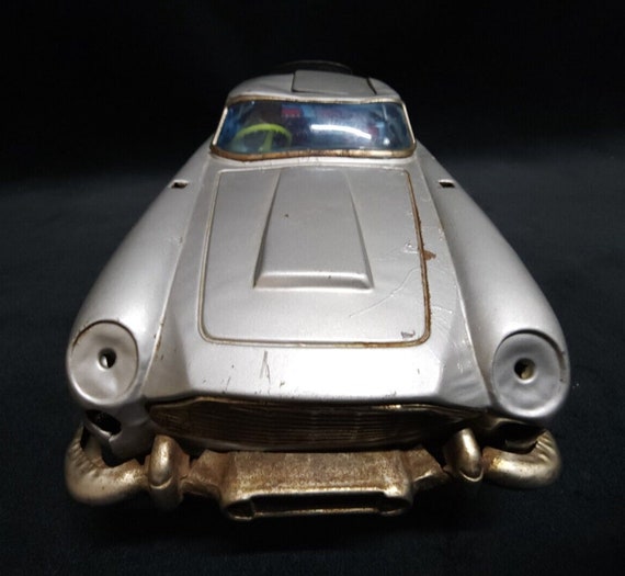 アオシン日本製当時物ブリキ☆007ジェームスボンドアストンマーチンDB5特大1960年代30㎝ Yahoo!オークション -「007」(ビンテージ) の落札相場・落札価格