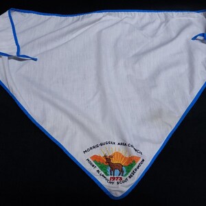 Boy Scouts Mount Allamuchy Morris Sussex Area Council Scoutmaster Neckerchief