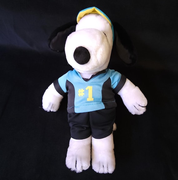 Vintage Snoopy Vintage Applause 1968 Bicycle Racing Plush Animal W