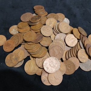 Huge Lot of 146 Estados Unidos Mexico Mexcian 20 Centavos Cent Very Years Coin