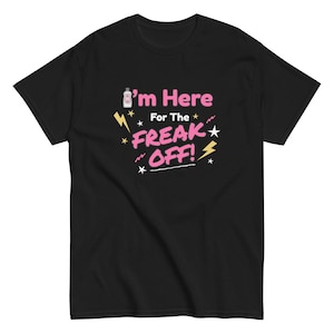 Funny Puff Daddy I&#39;m Here For The Freak Off Diddy Party T-Shirt Unisex Classic Graphic Tee Viral Meme Apparel Streetwear - Baby Oil