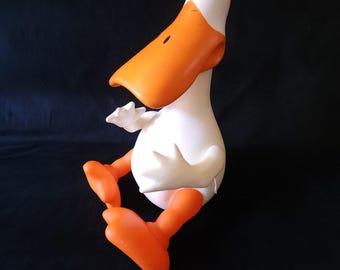 Vintage 1991 The Original Scrubba Ducky Duck Murduck Bath Toy Vtech NOT WORKING