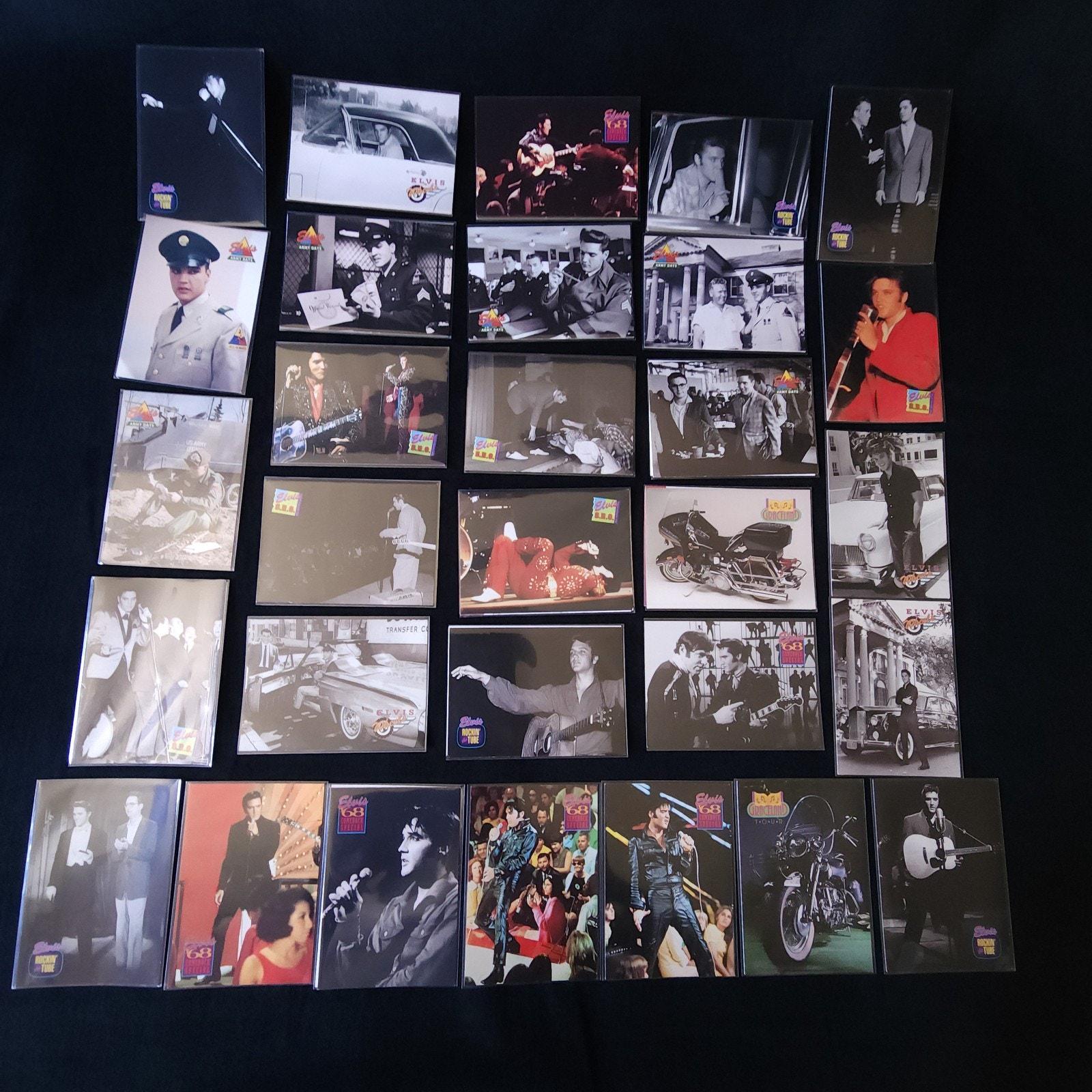 エルヴィス・プレスリーのトレーディングカード Elvis trading cards