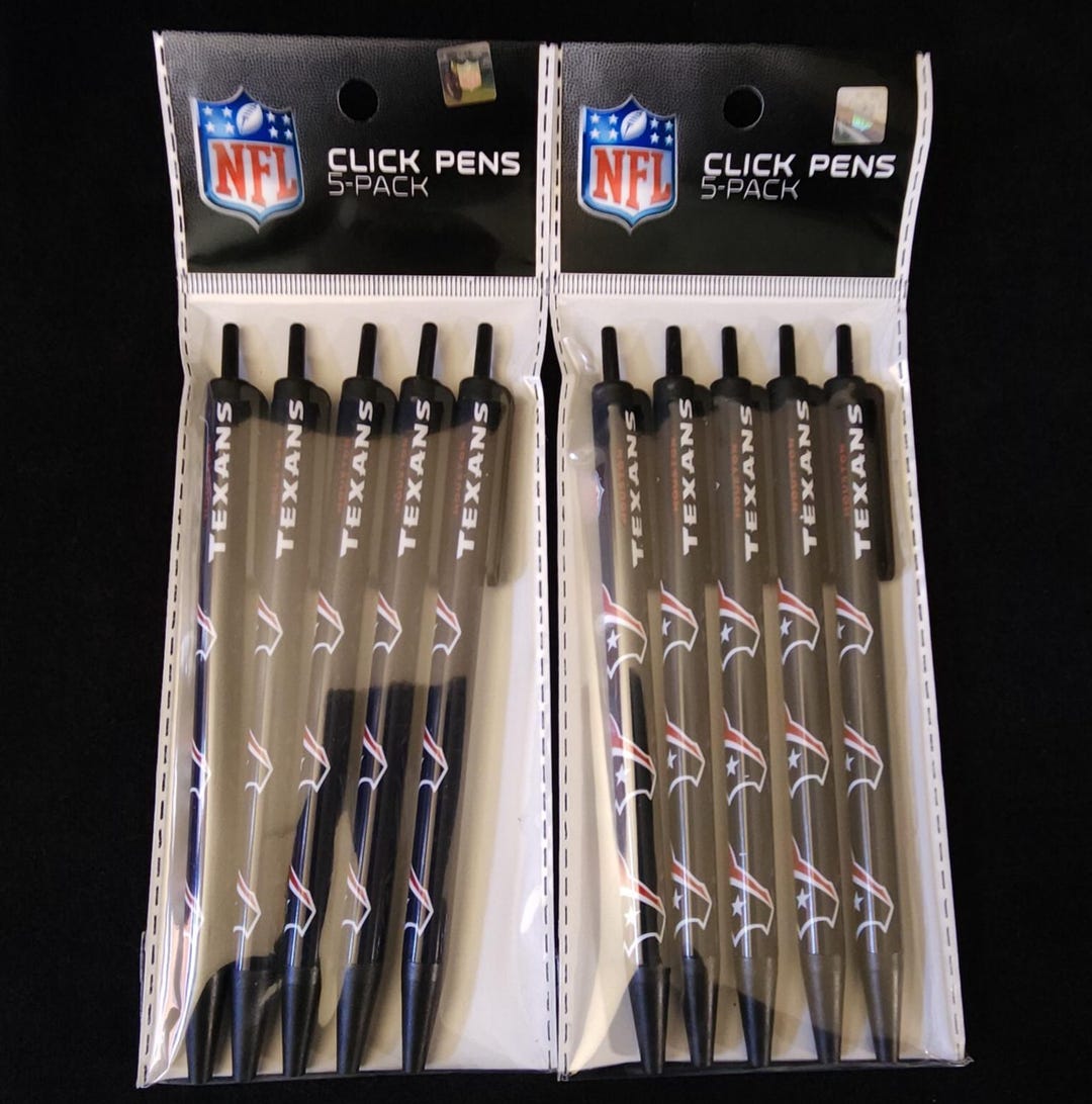 New Football Team Houston Texans NFL Licensed Lot 10 Pack Black Ink ...