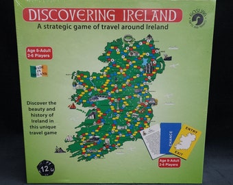 New Gosling Gifts Discovering Ireland Strategic Game of Travel Board Game