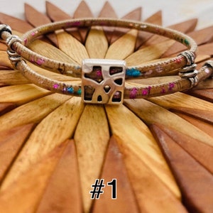 Natural and Eco-Friendly Portuguese Cork Bracelet. Great Gift! Send to a friend!