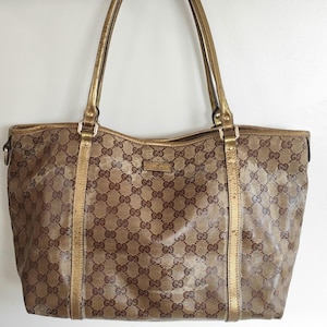 Gucci Gg Crystal Tote - Etsy