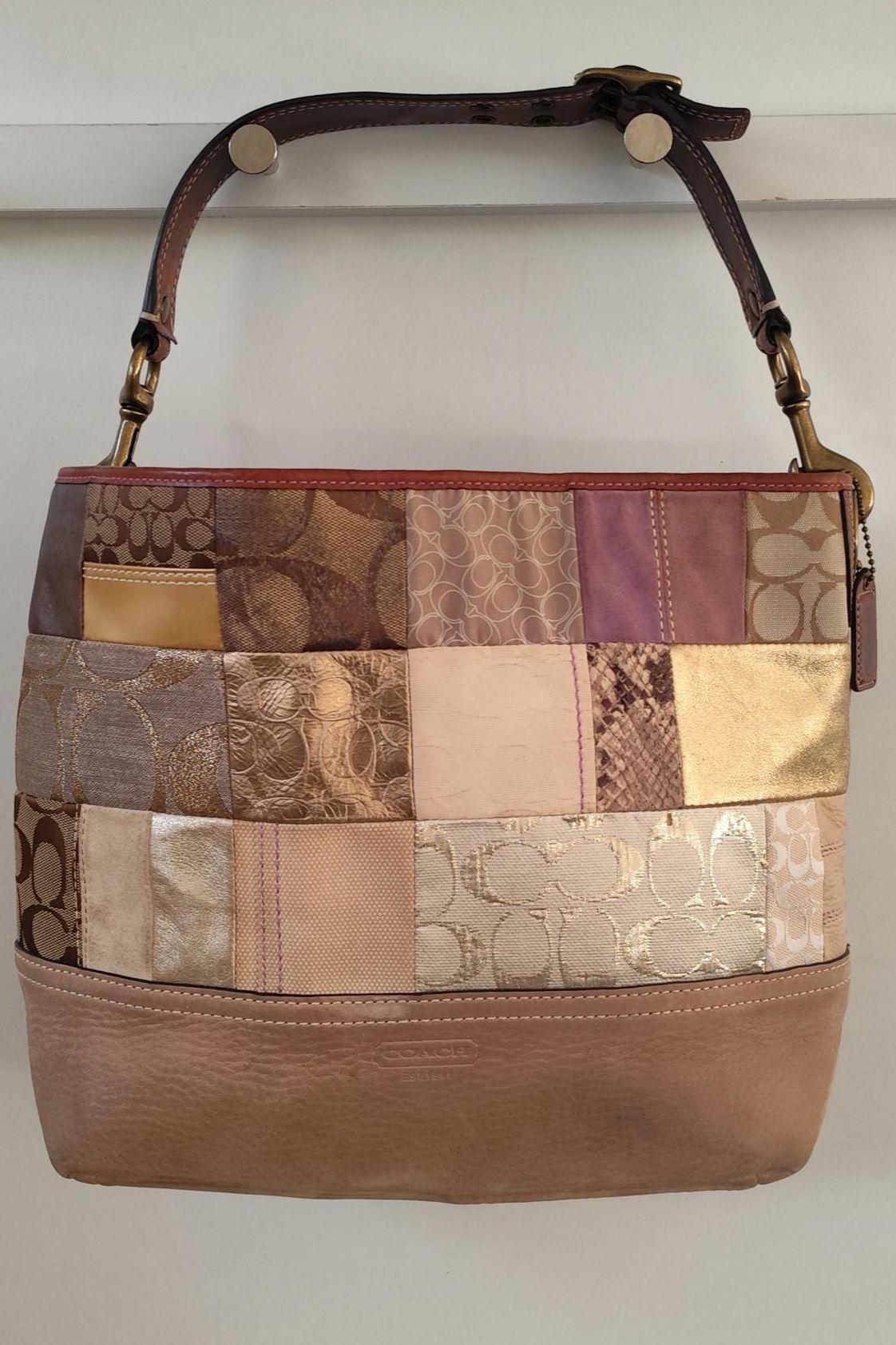 COACH Patchwork Bucket ShoulderBag 12213 【公式通販】