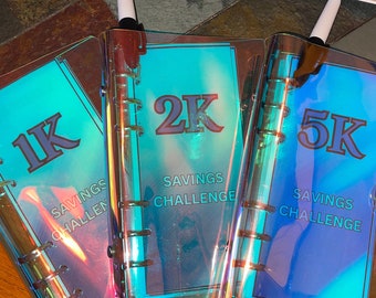 1K/ 2K/ 5K  Savings Binder | A6 Size Binder