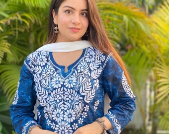 Denim Kurtis - Etsy