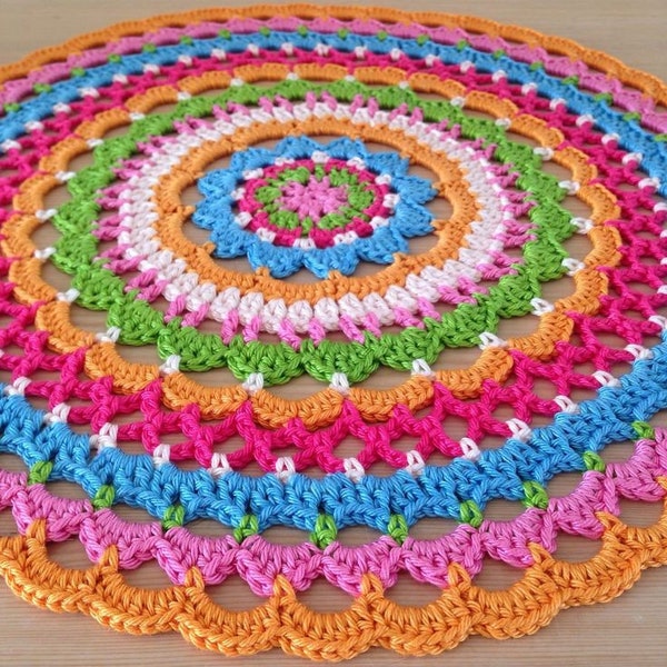 Crochet Table Mat Etsy
