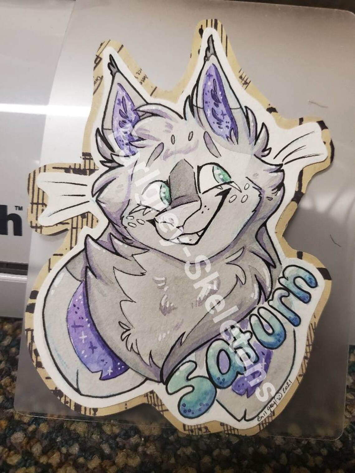 Custom Furry Badges /fursona badges | Etsy