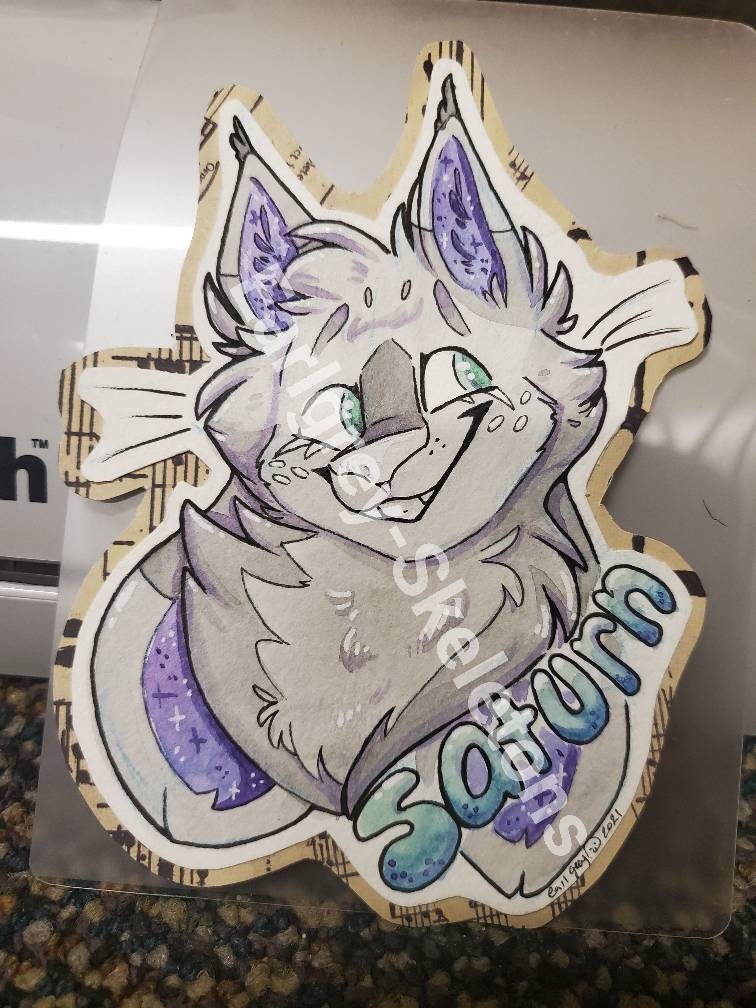 Custom Furry Badges /fursona badges | Etsy