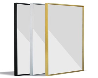 DIY Metal Canvas Frame Kit: Gold, Silver, Black (1 1/2" Depth)