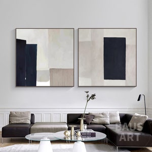 abstract light brown home wall art