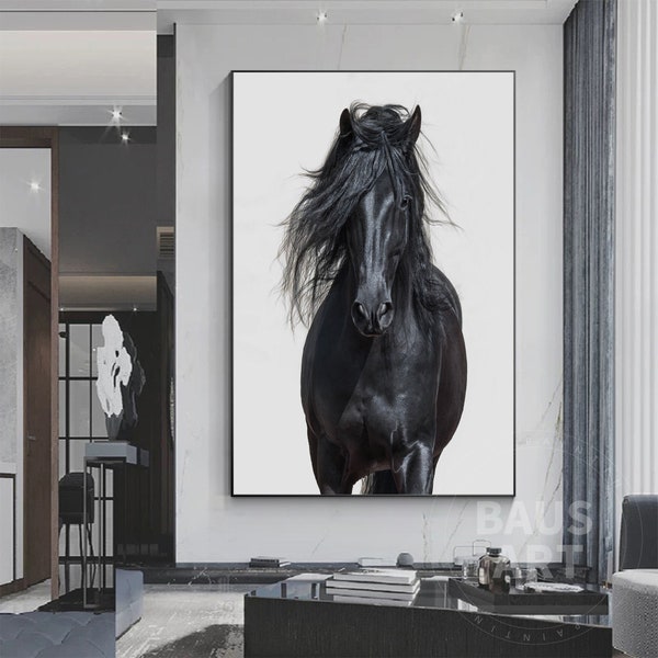 Modern Horse Art Etsy