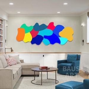 Pop Art, Maximalist Wall Art, 3D Wall Art, Home Decor, Wall Sculpture, Dopamine Decor, Eclectic Wall Decor, Mid Century Modern Wall Art