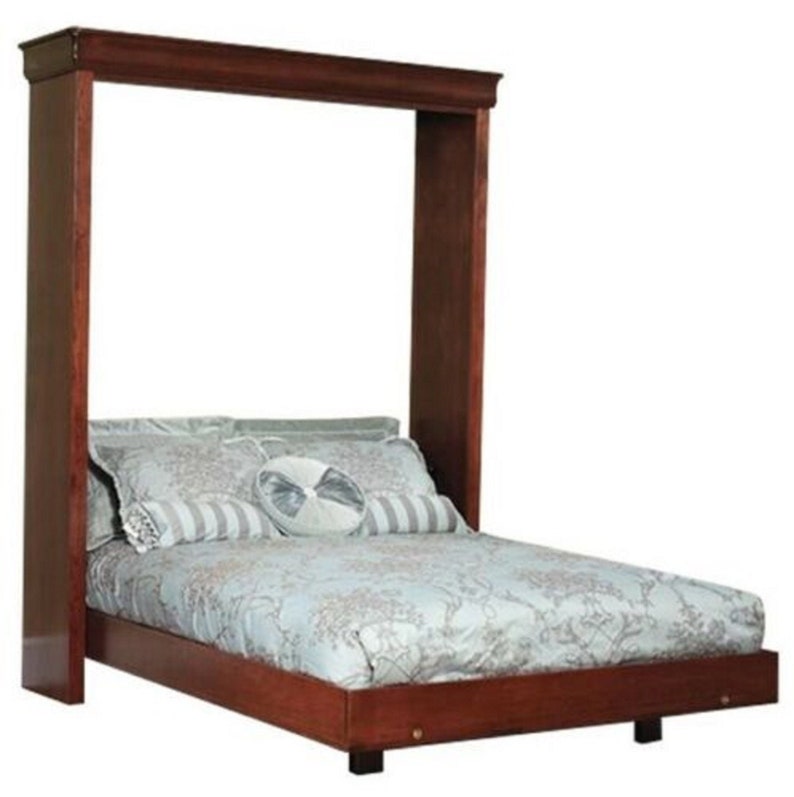 DIY Murphy Bed Plans Queen Size Wall Bed Plan Bedroom | Etsy