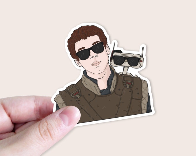 Rad Cal and BD-1 Sticker - Laminated Sticker - SW - Fallen Order ...