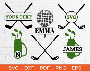 Download Golf Monogram Svg Etsy