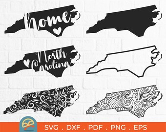 Free Free 114 Nc Home Svg SVG PNG EPS DXF File