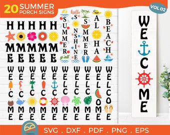 Download Vertical Summer Svg Etsy