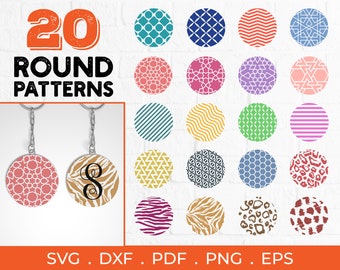 SVG Stencils Circle Pattern LRG