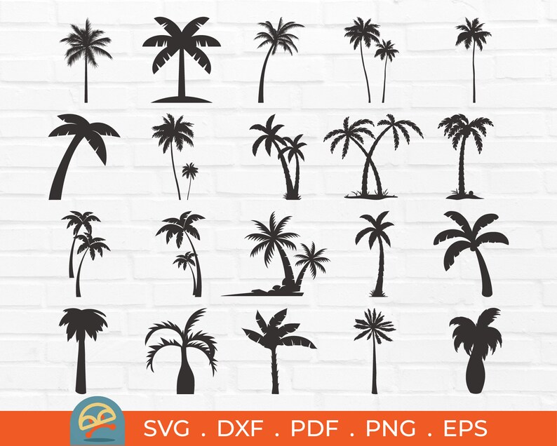 70 Palm Trees Svg Bundle Palm Tree Svg Eps/png/dxf Palm - Etsy