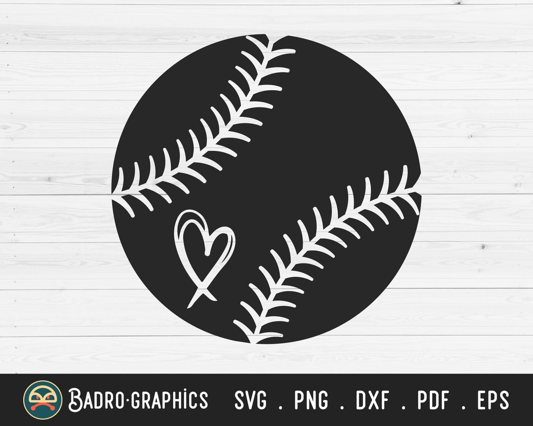 Softball/baseball Ball SVG Softball Stitches Svg Baseball - Etsy
