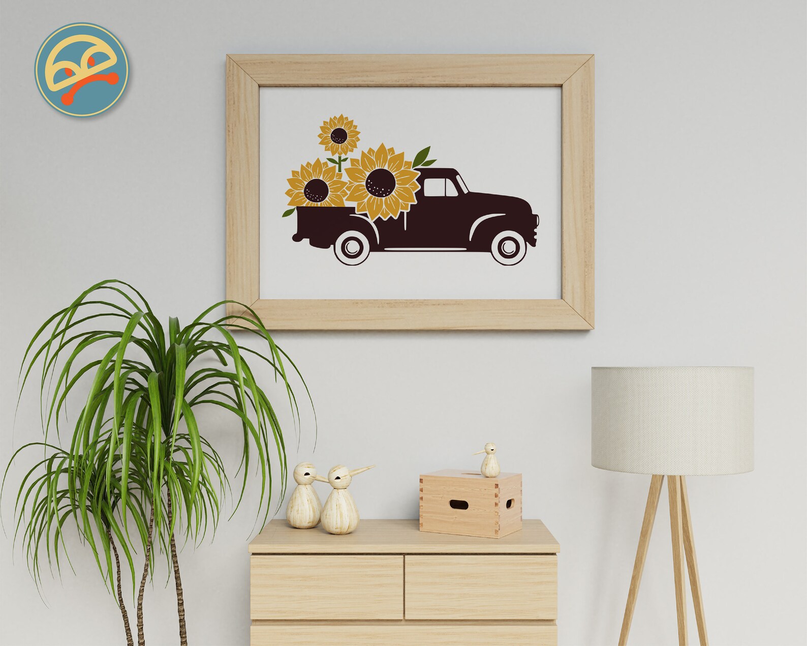 Free Free 330 Old Truck With Sunflowers Svg SVG PNG EPS DXF File